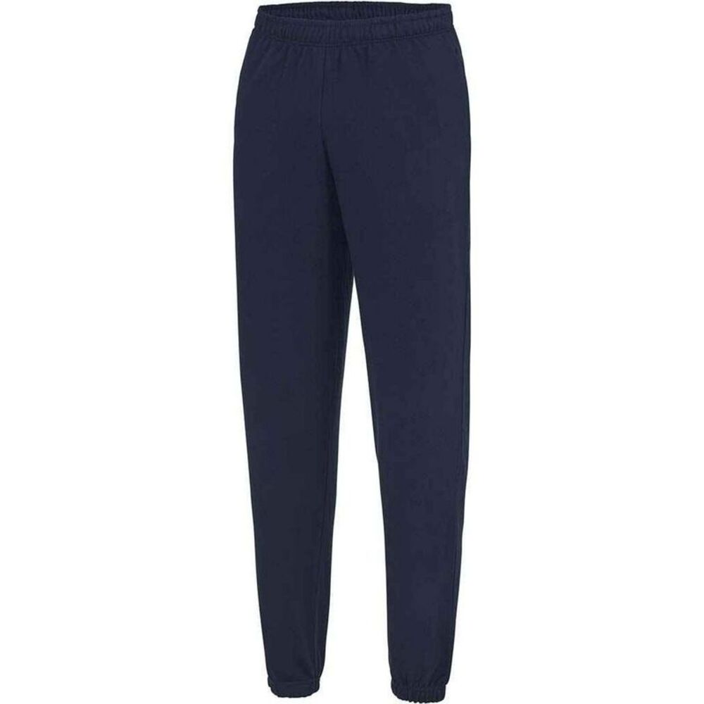 Awdis Mens College Cuffed Ankle Jogging Bottoms / New French Navy